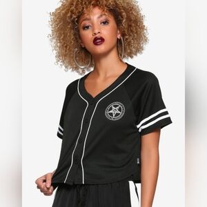 Blackcraft Cult Cropped Jersey Size XL In Black Sold Out Online!